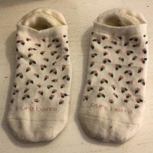 Pure barre flower sticky socks - small